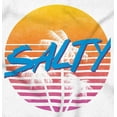 thumbnail image 2 of Salty Retro 80s 90s Sunset Beach Vibe Women Plus Size Crewneck Sweatshirt Brisco Brands 2X, 2 of 5