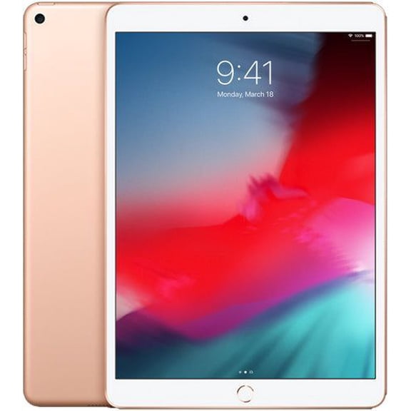 Pre-Owned Apple, iPad Air, Fingerprint Scanner, Apple Pencil Support, 3rd Generation, 64 GB, Wi-Fi + Cellular, Gold