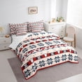 thumbnail image 3 of Feelyou Tribal Boho Aztec Comforter Set 7pcs, Rustic Sheep Skull Queen Bedding Sets, 3 of 8