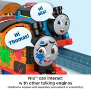 Thomas & Friends Motorized Talking Nia Train Play Vehicle with Wobbly Cargo