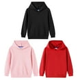 thumbnail image 3 of BULLPIANO Little Girls Boys Hooded Sweatshirt Long Sleeve Pullover Tops Sweaters & Hoodies, 3 of 3