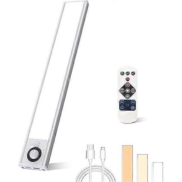 30CM LED human body sensing light, rechargeable three color dimming light with wine cabinet, wardrobe light strip, ultra-thin intelligent night light