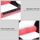 thumbnail image 1 of Barras de realce, soporte de realce plegable perfecto para ejercicios, agarre de espuma, soportes antideslizantes para la construcción de músculos, expansor de pecho, entrenamiento en casa (rojo) LingWen 8390605737138, 1 of 1
