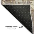 thumbnail image 5 of Addison Rugs Mayfield Premium Machine Washable Transitional Abstract Lavender Rectangle Rug, 5' x 7'6", 5 of 6