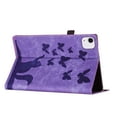 thumbnail image 4 of Allytech Flip Wallet Case for iPad Air 13-Inch M2 (2024), Auto Sleep/Wake, Pencil Holder & Card Slots, Lovely Pattern PU Leather Shockproof Slim Fit Kickstand Case - Purple, 4 of 7