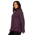 thumbnail image 4 of RBX Active Women's Plus Size Quilted Cowl Neck Pullover Tunic, 4 of 5