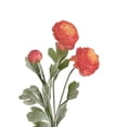 thumbnail image 2 of Ranunculus Artificial Flowers Single Hobby, Watermelon Red Peony Artificial Blooms, Home Decor Indoor Floral Accents, Dining Table Centerpiece, 1 Pc, 2 of 8