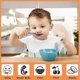 thumbnail image 4 of Baby Bandana Drool Bibs for Drooling and Teething Cotton Absorbent for Boy Girl-White, 4 of 4
