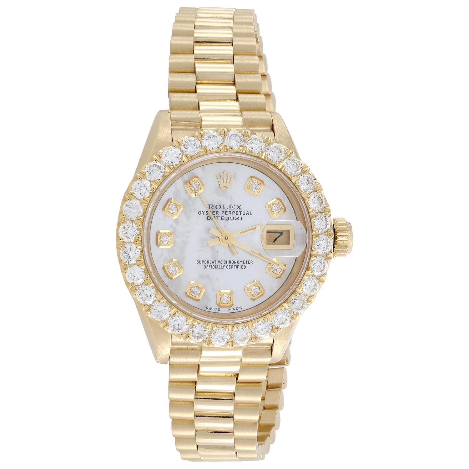 Pre-Owned Rolex 18K Gold President 26mm 
