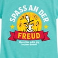 thumbnail image 3 of Peanuts - Snoopy Spass An Der Freud - Toddler & Youth Girls Short Sleeve Graphic T-Shirt, 3 of 6