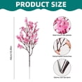 thumbnail image 2 of Artificial Baby's Breath Flower Pick, Babys Breath Fabric Cloth Artificial Flowers 1Pc Fake Silk Plants Decor Wedding Party Decoration Bouquets Realistic DIY Home Garden, 2 of 9