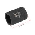 thumbnail image 2 of Unique Bargains 3/4' Drive by 27mm Shallow Impact Socket, Cr-Mo Alloy Steel, 6-Point, Metric, 2 of 3