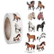 thumbnail image 2 of 500 pcs Cartoon Animals Roll Stickers Bee Horse Dog Chicken Frog Unicorn Notebook Stickers Waterproof Self-Adhesive Paper with hedef frog, 2 of 5