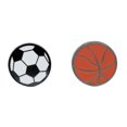 thumbnail image 2 of U Style 2 Pack Backpack Pins, Sports-Theme, 2 of 3