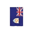 thumbnail image 2 of Breeze Decor 08338 Anguilla 2-Sided Vertical Impression House Flag - 28 x 40 in., 2 of 2