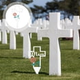 thumbnail image 3 of 3 PCS Cemetery Insert Mothers Day Grave Decorations Memorial Plaques for Mom White, 3 of 8