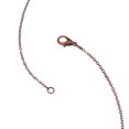 thumbnail image 2 of Uxcell Necklace Chains Bulk Stainless Steel Link Cable Chain with Lobster Clasp for Women Jewelry Making DIY Craft Red Bronze 32.81 ft, 2 of 3