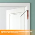 thumbnail image 4 of unbranded Para Puertas De Apertura Exterior En Aluminio Oro Rosa Para Uso En Hogar Y Oficina, 4 of 8