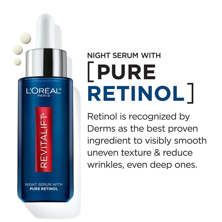 Revitalift night serum discount