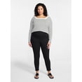 thumbnail image 2 of Terra & Sky Women's Plus Pull On Skinny Jegging Pants with Control Panel, Sizes 0X-5X, 2 of 5