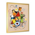 thumbnail image 2 of Designart 'Abstract Compositions Of Colored Geometric I' Modern Framed Art Print, 2 of 4