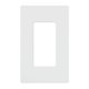 thumbnail image 4 of Placa de Pared Lutron Claro 1 Módulo Sin Tornillos Blanca Paquete de 12, 4 of 4