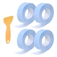 thumbnail image 1 of 4 Rollos de Cinta de Sellado, 0.9" x 10.5Ft Cinta de PVC, Azul, 1 of 6