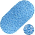 thumbnail image 1 of HAHDAXIA Bathtub Mats for Bathroom 27x14 Inch, Pebble Bath Mat for Tub Feels Great on Tired Feet, Friendly Machine Washable Shower Tub Mats with 167 Big Suction Cups, Shower Mat, Bath Tub Mat, 1 of 7