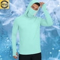 thumbnail image 4 of Aofany Sun Protection Shirts for Men with Face Cover Uv Spf Upf 50+ Rash Guard Sun Shirts Fishing Lightweight Long Sleeve Cooling Hoodies, 4 of 4