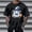 Black1, variant on Men's Halloween T-Shirt Plus Size Short Sleeve Shirts - Ghost Pumpkin Graphic Tee, Spooky Funny Costume Top, Loose Fit Short Sleeve Casual Shirt