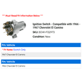 thumbnail image 2 of Ignition Switch - Compatible with 1966 - 1967 Chevy El Camino, 2 of 2