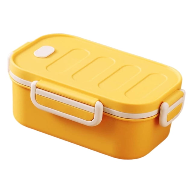 Kitchen Accessories, Lunch Box with Compartments 1000ML Lunch Box Adults 2 Layer Lunch Box Kids with Compartments and Leak Proof Lunch Box Jausenbox Butterbox Box for Work and Picnic