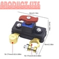 thumbnail image 3 of 2026 New Car Battery Power Cut-Off Switch Breaker, Adjustable Battery Disconnect Switch Pure Copper Stable Transmission High Conductivity 12v-24v Disconnect Switch Smart, 3 of 9