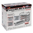 thumbnail image 3 of Performance Tool W5226 SEA/Metric Nut and Bolt Assortment with Case, 1,200 pieces, 3 of 4