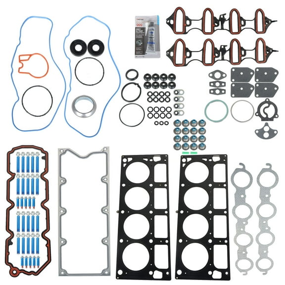 labwork Head Gasket Set with Bolts HS26191PT Replacement for 2002-2004 Chevrolet Express Silverado GMC Savana Buick 5.3L 4.8 OHV