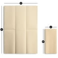 thumbnail image 6 of BloominGoods Disposable Cloth-Like Colored Paper Dinner Napkins, Caramel 100-Pack, 6 of 6