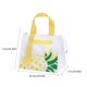 thumbnail image 4 of Bolsa De Pícnic Triángulo portátil Bolsas de picnic Bolsa de almuerzo con aislamiento de película de aluminio (Blanco), 4 of 8