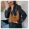thumbnail image 4 of Bolsos de hombro de media luna para mujer, pequeños bolsos y carteras de mano, diseñador de lujo, Sac A Main, nueva marca de moda, cuero sintético, nuevo, 4 of 5