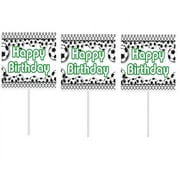 CAKESUPPLYSHOP Soccer HAppy Birthday Party Cupcake Picks -12pack