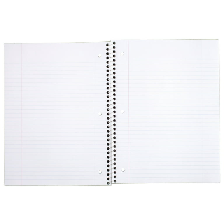 College Ruled Binder Paper Spiral Notebook for Sale by