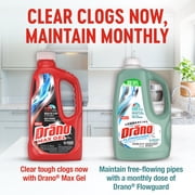 Drano Max Gel Drain Clog Remover, 32 oz, 1 Count