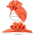 thumbnail image 4 of Women Turbans and Head Wraps, Skull-Caps, African Turban Flower Knot Pre-Tied Bonnet Beanie Cap for Women&nbsp;, 4 of 7