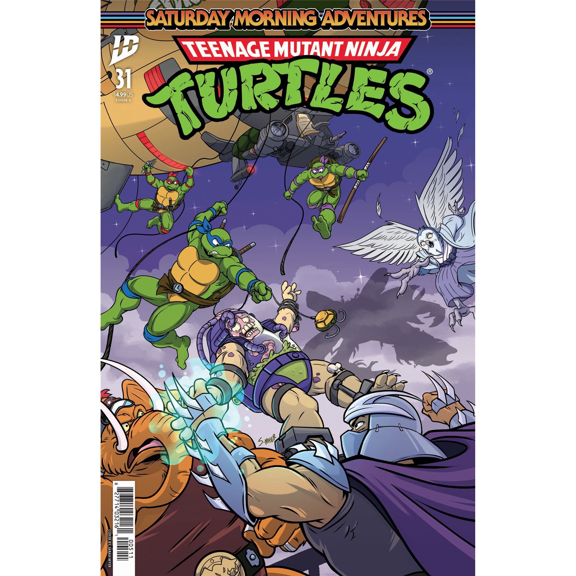 Teenage Mutant Ninja Turtles: Saturday Morning Adventures #31 Cover A (Myer) IDW Publishing Comic Book 2025