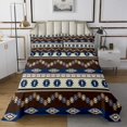 thumbnail image 1 of Erosebridal Retro Aztec Bedspread Sets King Size, Western Boho Bed Quilt, Mandala Style Room Decor , 3 Pieces, 1 of 5