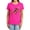 Hot Pink, variant on Justice League Movie Flash Forward Women's T Shirt, Royal, Medium