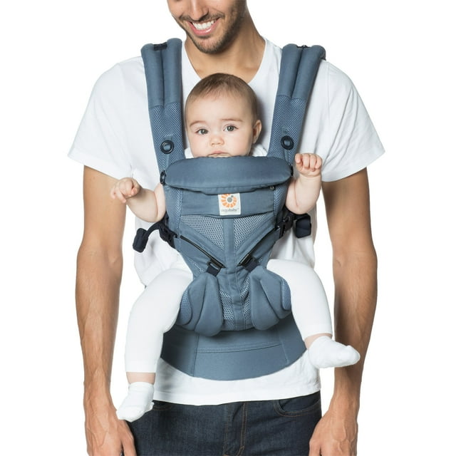 Portabebés Ergobaby Omni 360 para todas las posiciones Oxford Blue