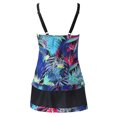 thumbnail image 4 of WREESH Womens Tankini Swimsuits for Two Piece Bathing Suits Floral Print Tank Tops with Boyshorts Swimming Suits with Boyshorts Multicolor, 4 of 7