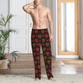 thumbnail image 5 of KLL Mens Pajama Pants for Men,Mens Lounge Pants,Funny Gifts for Men,Men's Pajama Bottoms-Gold Glitter Heart, 5 of 6