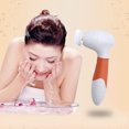 thumbnail image 3 of 4-in-1 Handheld Portable Electric Face Removal Machine Cleaning Tool Home Multifunctional Eyeshadow Makeup Remover Removal Tool Pink, 3 of 6