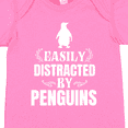 thumbnail image 4 of Inktastic Easily Distracted by Penguins Boys or Girls Baby Bodysuit, 4 of 5